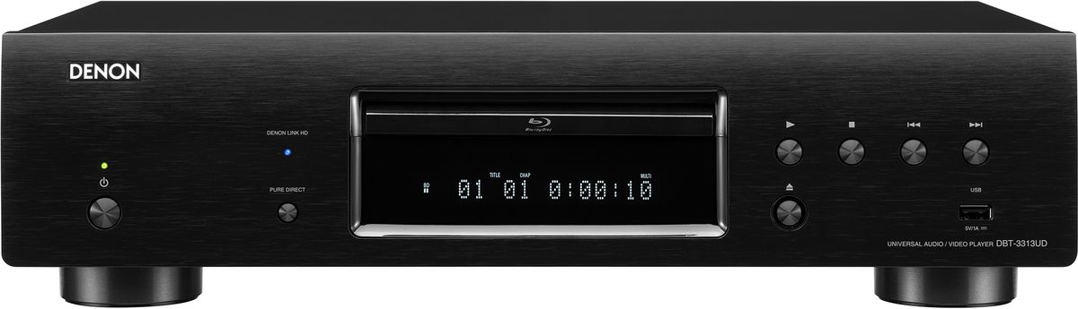 ★★385 DENON ユニバーサル ブルーレイプレーヤー DBT-3313UD Denon DBT-3313UD Noir - Lecteurs Blu-ray / UHD 4K