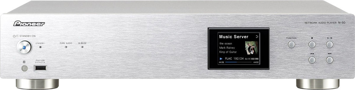 Pioneer N-50 Silver - Lecteurs réseau audio