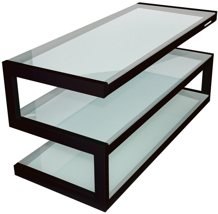 Meubles TV-Vidéo NorStone Esse Noir (verres dépolis)