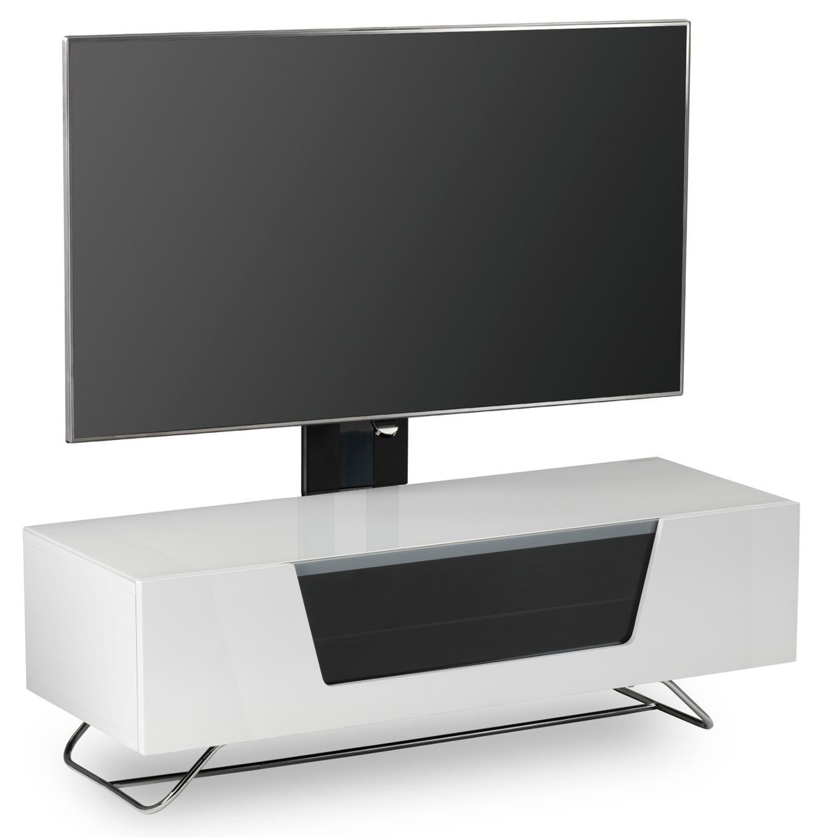 Meubles avec support Alphason Chromium 2 1200 Cantilever Blanc