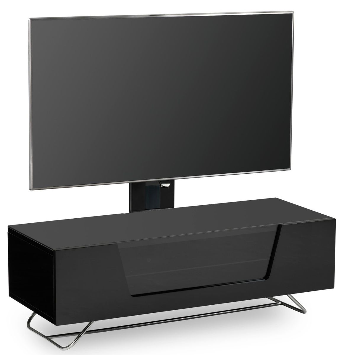 Meubles avec support Alphason Chromium 2 1200 Cantilever Noir