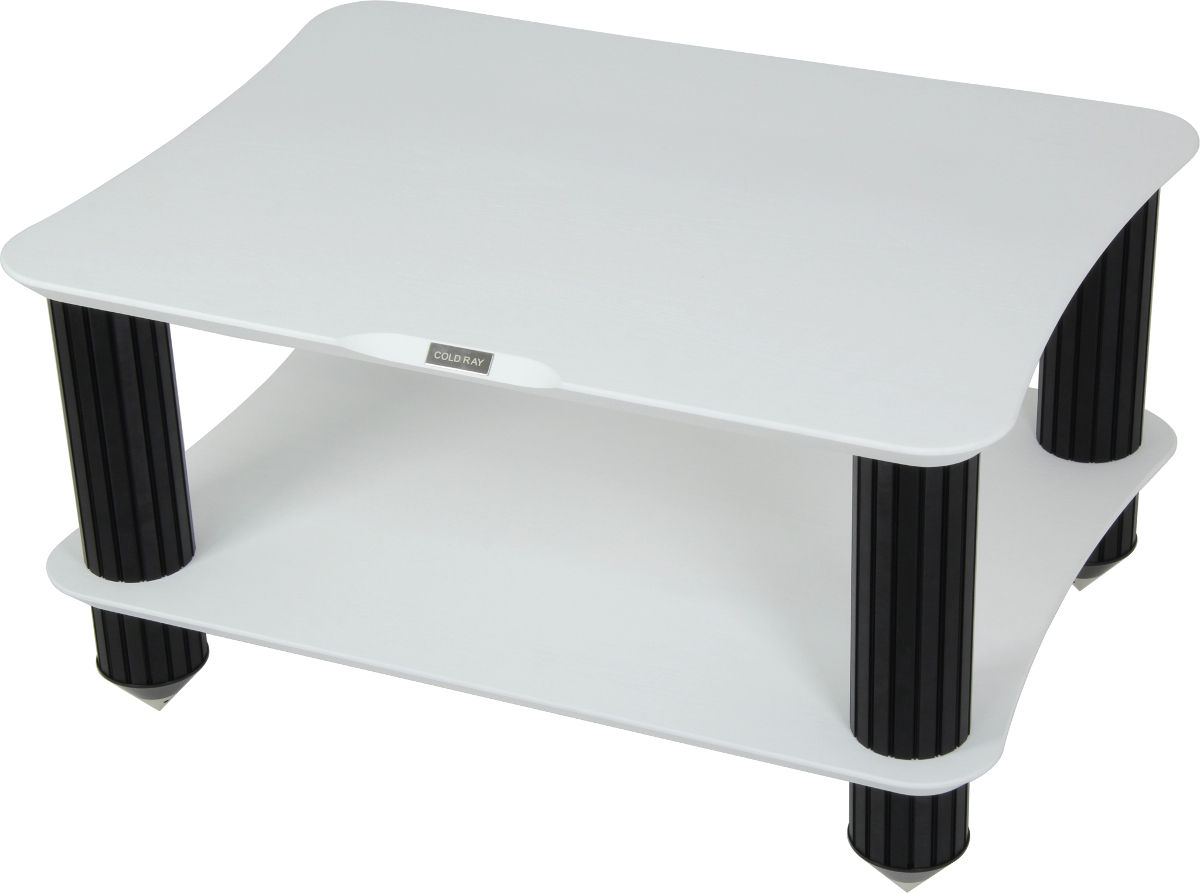 Meubles hi-fi Cold Ray Base 225 Noir / Blanc