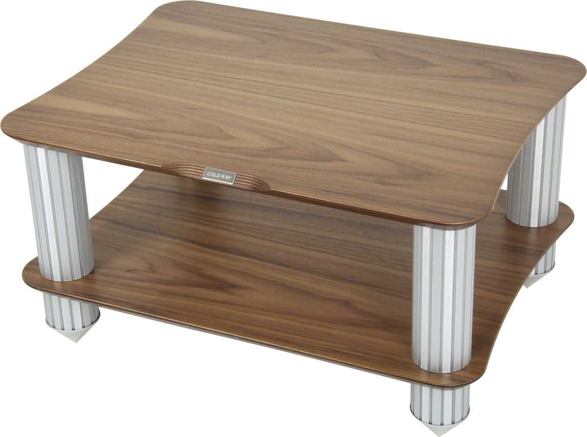 Meubles hi-fi Cold Ray Base 225 Silver / Noyer