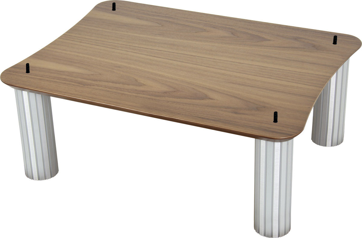 Meubles hi-fi Cold Ray Level 225 Silver / Noyer