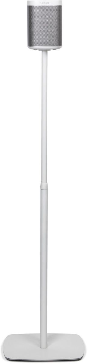 Pieds d'enceintes Flexson Floor Stand Play:1 ajustable Blanc