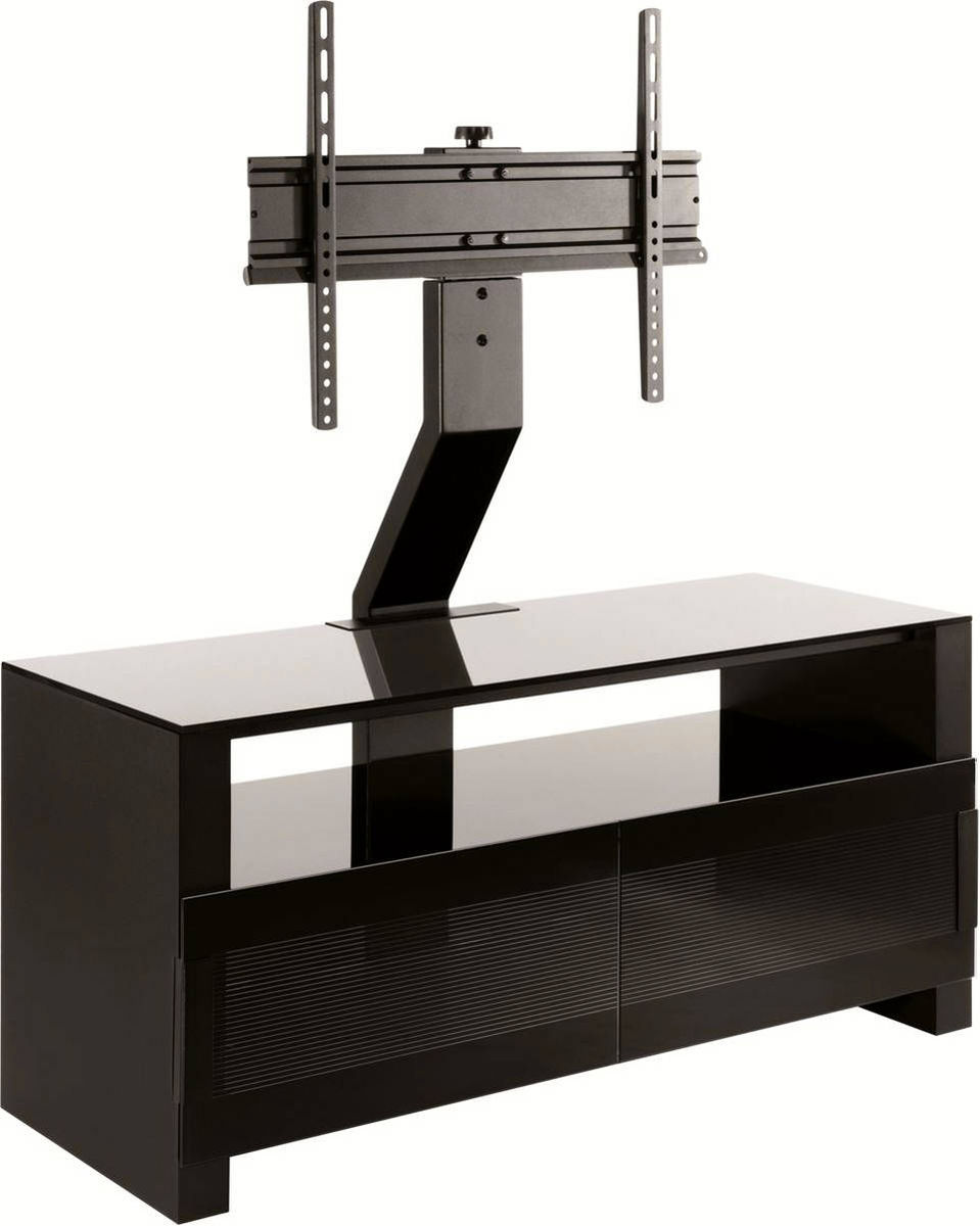 Meubles avec support Erard Bilt 1100 (3 plateaux) Noir + Colonne