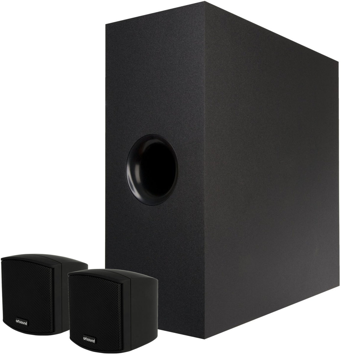 Packs d'enceintes compactes Artsound Tutto 2.1 Noir