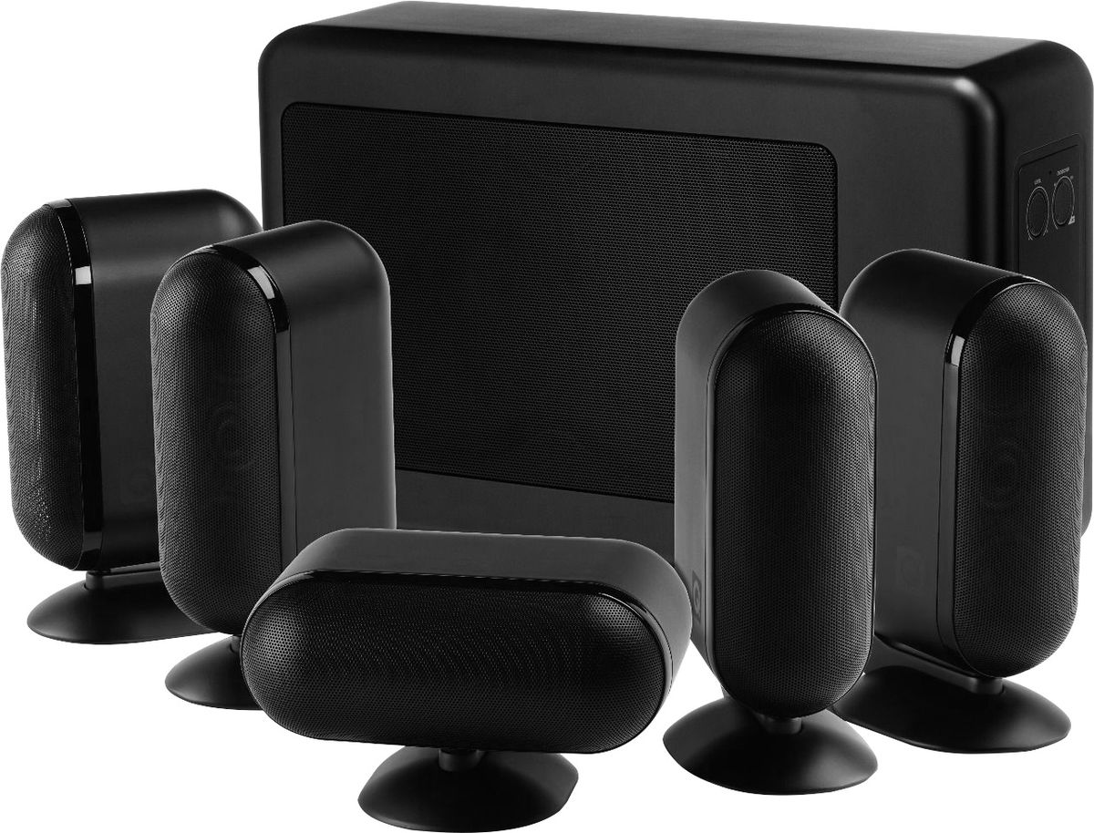 Packs d'enceintes compactes Q Acoustics Q7000i 5.1 Slim Noir