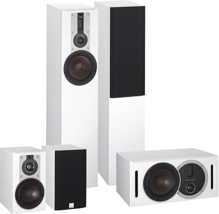 Packs d'enceintes grand spectacle Dali Opticon 5-1 HC 5.0 Blanc