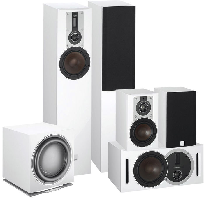 Packs d'enceintes grand spectacle Dali Opticon 5-1 HC 5.1 Blanc