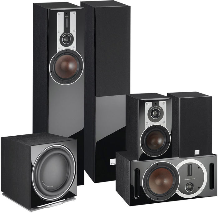 Packs d'enceintes grand spectacle Dali Opticon 5-1 HC 5.1 Noir