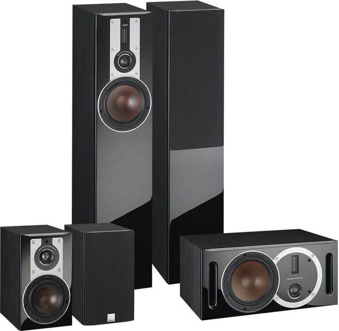 Packs d'enceintes grand spectacle Dali Opticon 5-1 HC 5.0 Noir