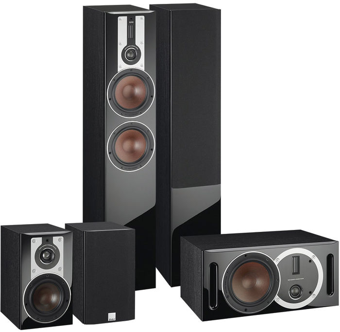 Packs d'enceintes grand spectacle Dali Opticon 6-1 Noir