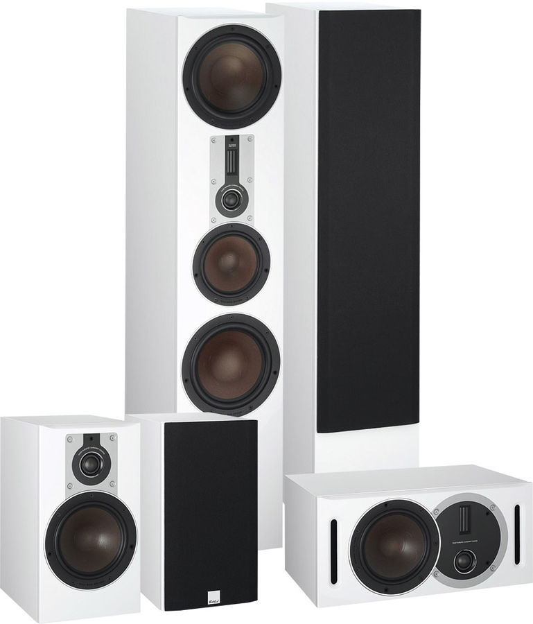 Packs d'enceintes grand spectacle Dali Opticon 8-2 Blanc