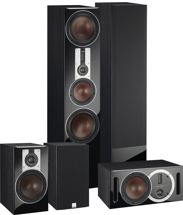 Packs d'enceintes grand spectacle Dali Opticon 8-2 Noir