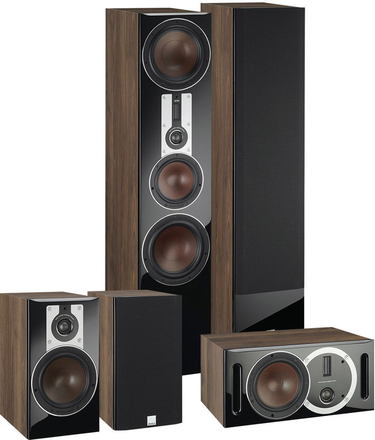 Packs d'enceintes grand spectacle Dali Opticon 8-2 Noyer