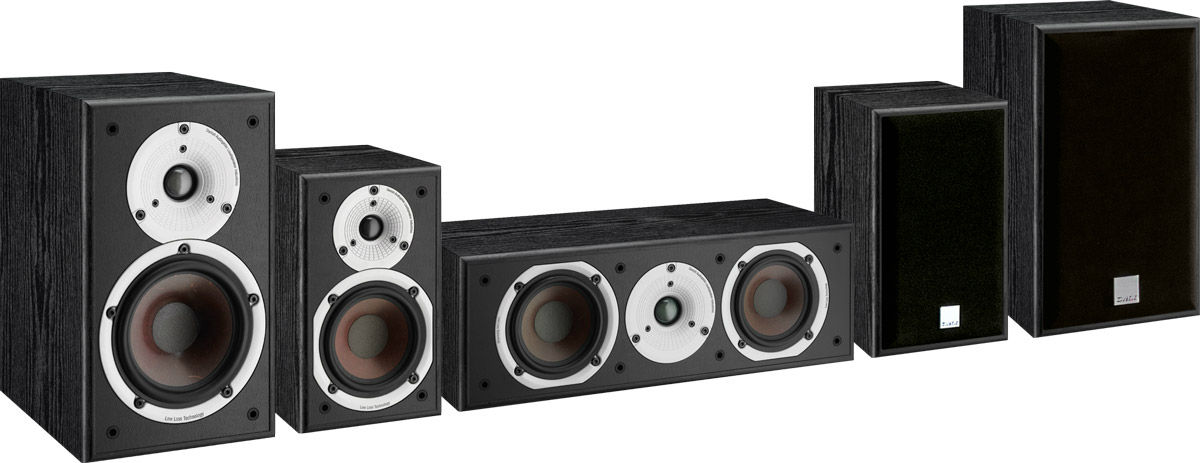 Packs d'enceintes grand spectacle Dali Spektor 2 System Noir