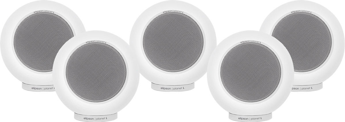 Packs d'enceintes grand spectacle Elipson Planet L System Mercury Ice
