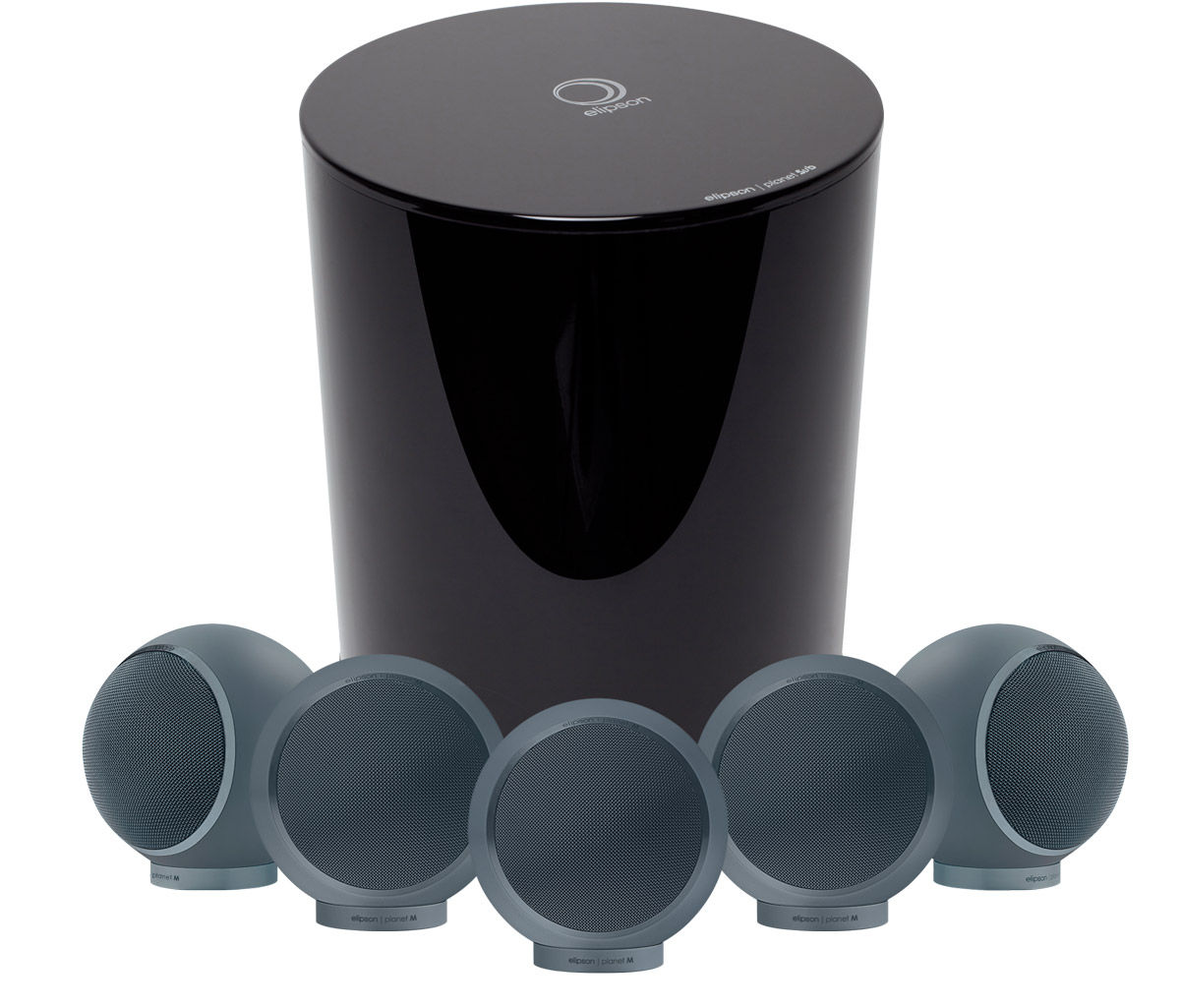 Packs d'enceintes compactes Elipson Planet M 5.1 Neptune Stone