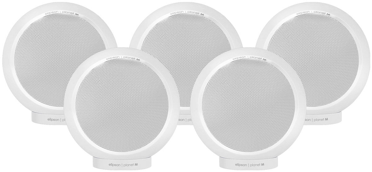 Packs d'enceintes compactes Elipson Planet M 5.0 Mercury Ice