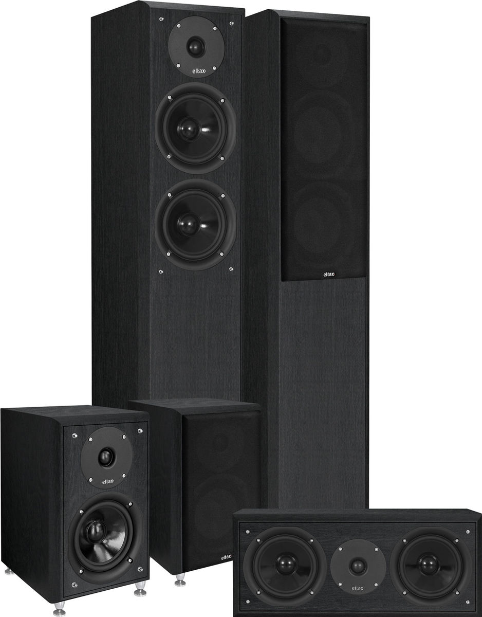 Packs d'enceintes grand spectacle Eltax Monitor 93 HC Noir