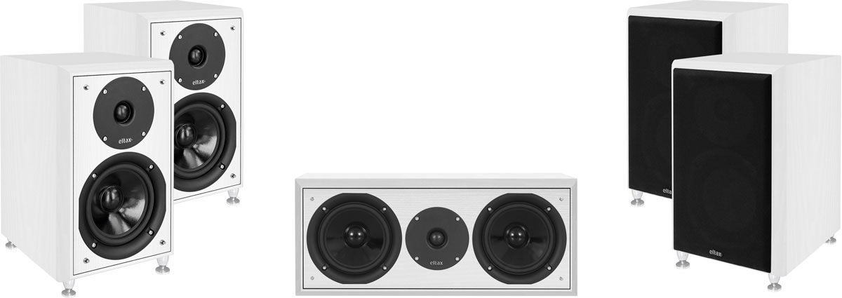 Packs d'enceintes grand spectacle Eltax Monitor 33 HC Blanc