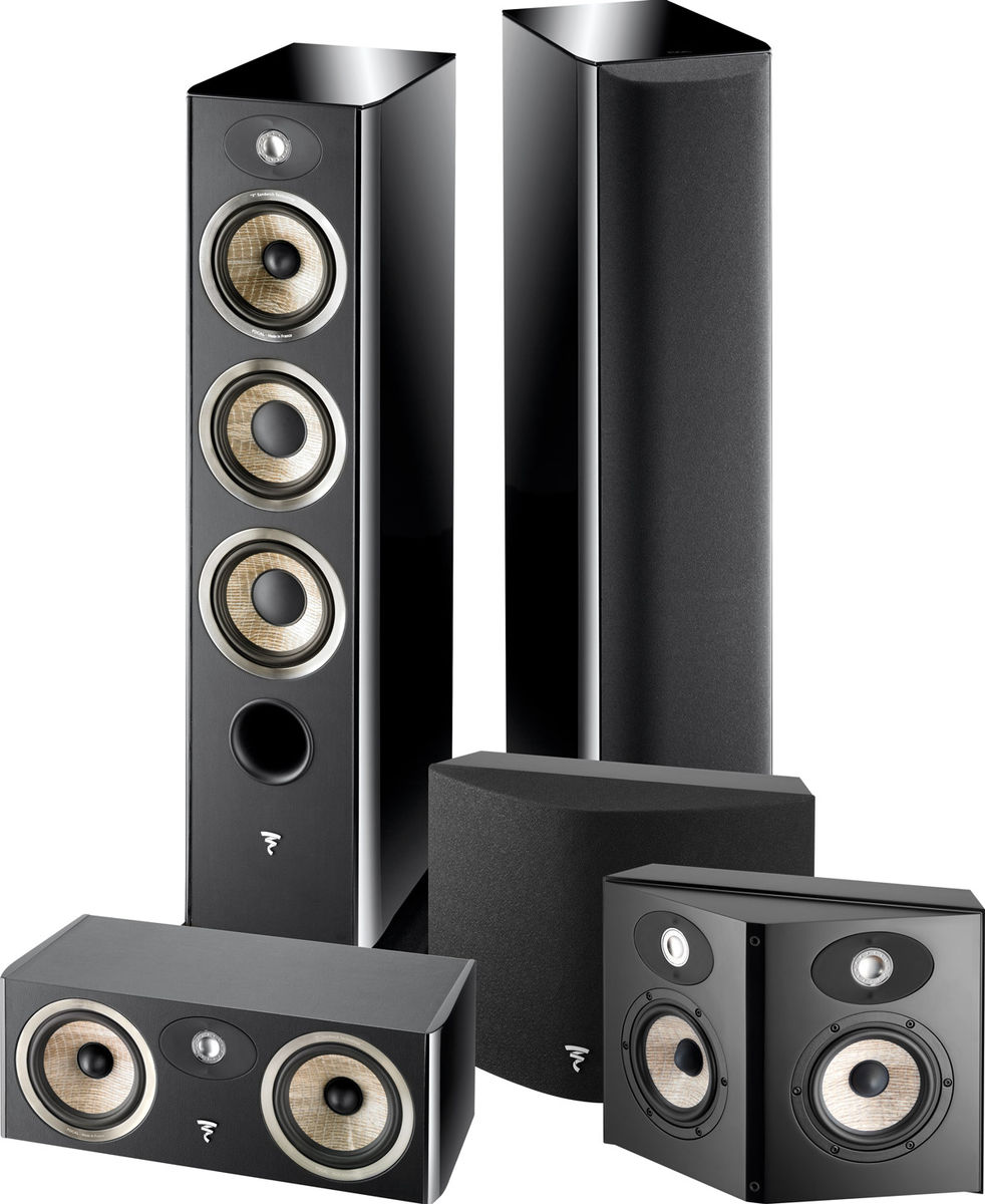 Packs d'enceintes grand spectacle Focal Aria 926 System Noir