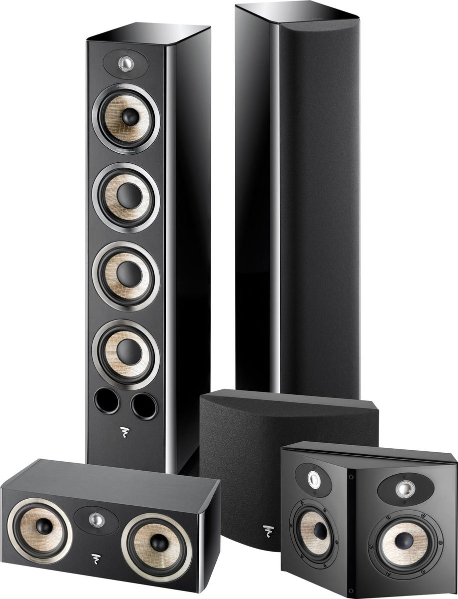 Packs d'enceintes grand spectacle Focal Aria 936 System Noir