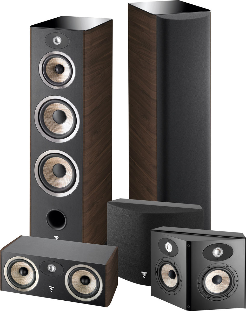 Packs d'enceintes grand spectacle Focal Aria 948 System Noyer foncé