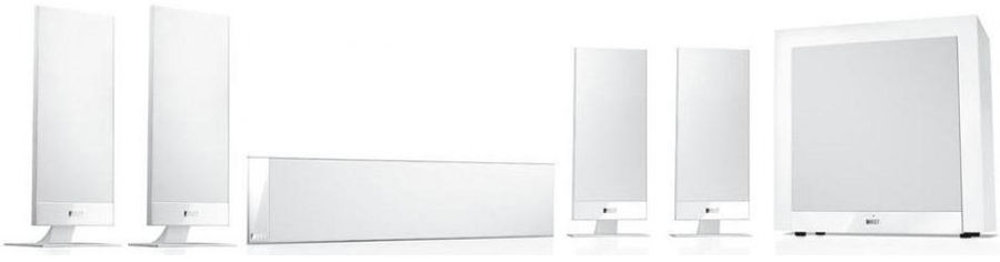 Packs d'enceintes compactes KEF T105 Blanc