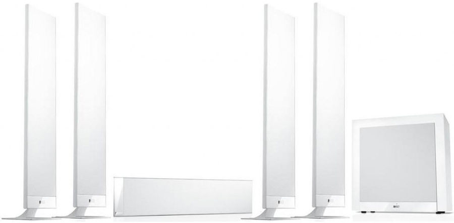 Packs d'enceintes compactes KEF T305 Blanc