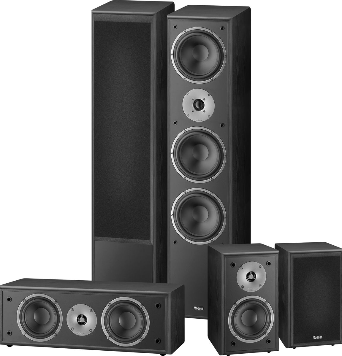 Packs d'enceintes grand spectacle Magnat Monitor Supreme 1002 Noir HC 5.0