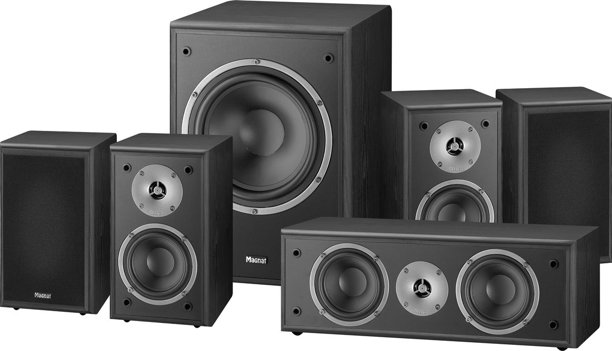 Packs d'enceintes grand spectacle Magnat Monitor Supreme 102 Noir HC 5.1