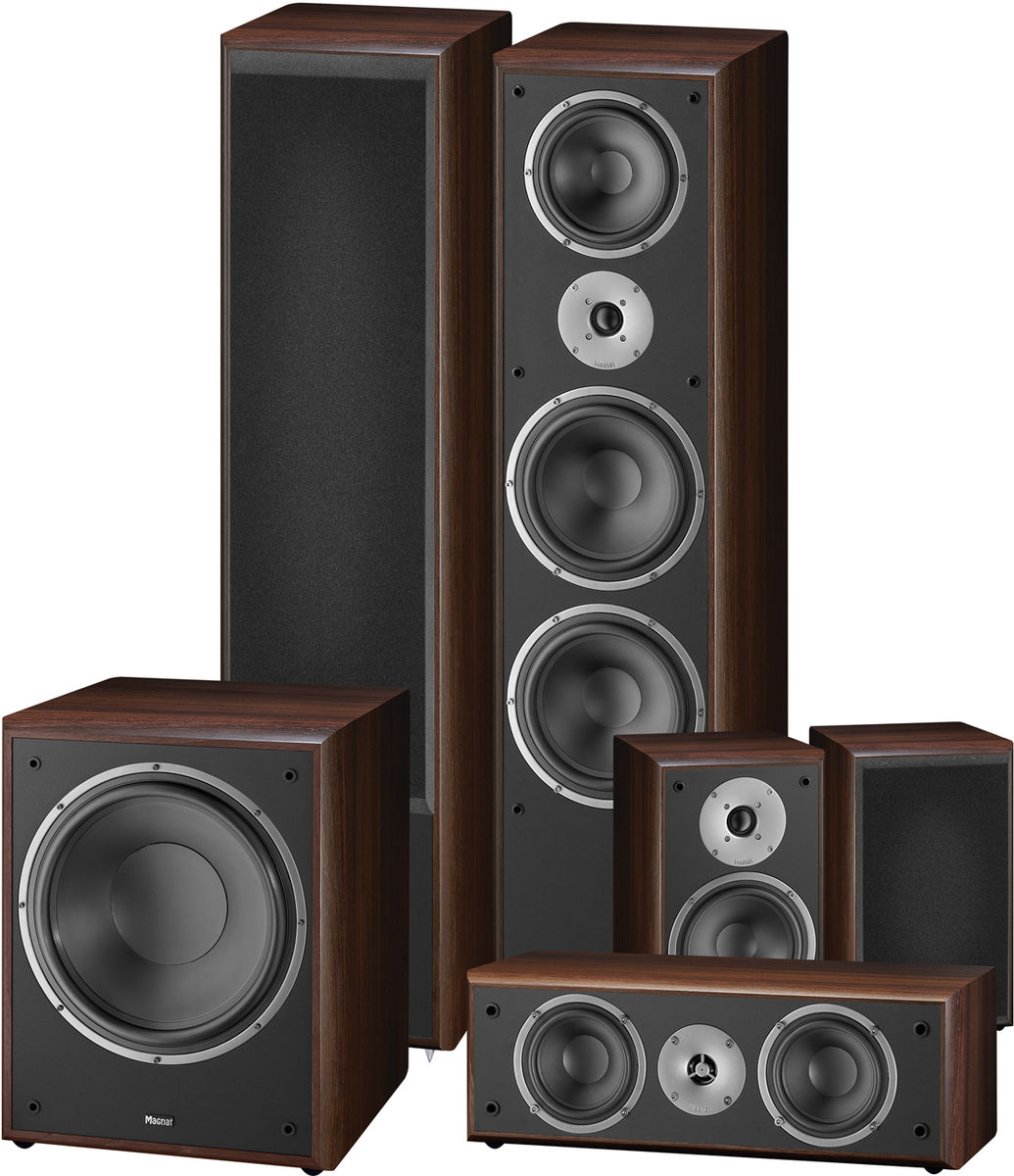 Packs d'enceintes grand spectacle Magnat Monitor Supreme 2002 Moka HC 5.1