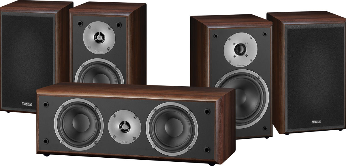 Packs d'enceintes grand spectacle Magnat Monitor Supreme 202 Moka HC 5.0