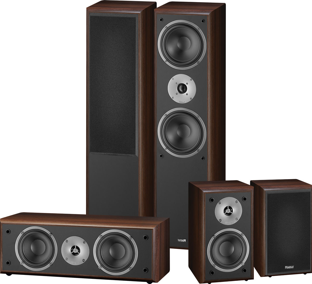 Packs d'enceintes grand spectacle Magnat Monitor Supreme 802 Moka HC 5.0