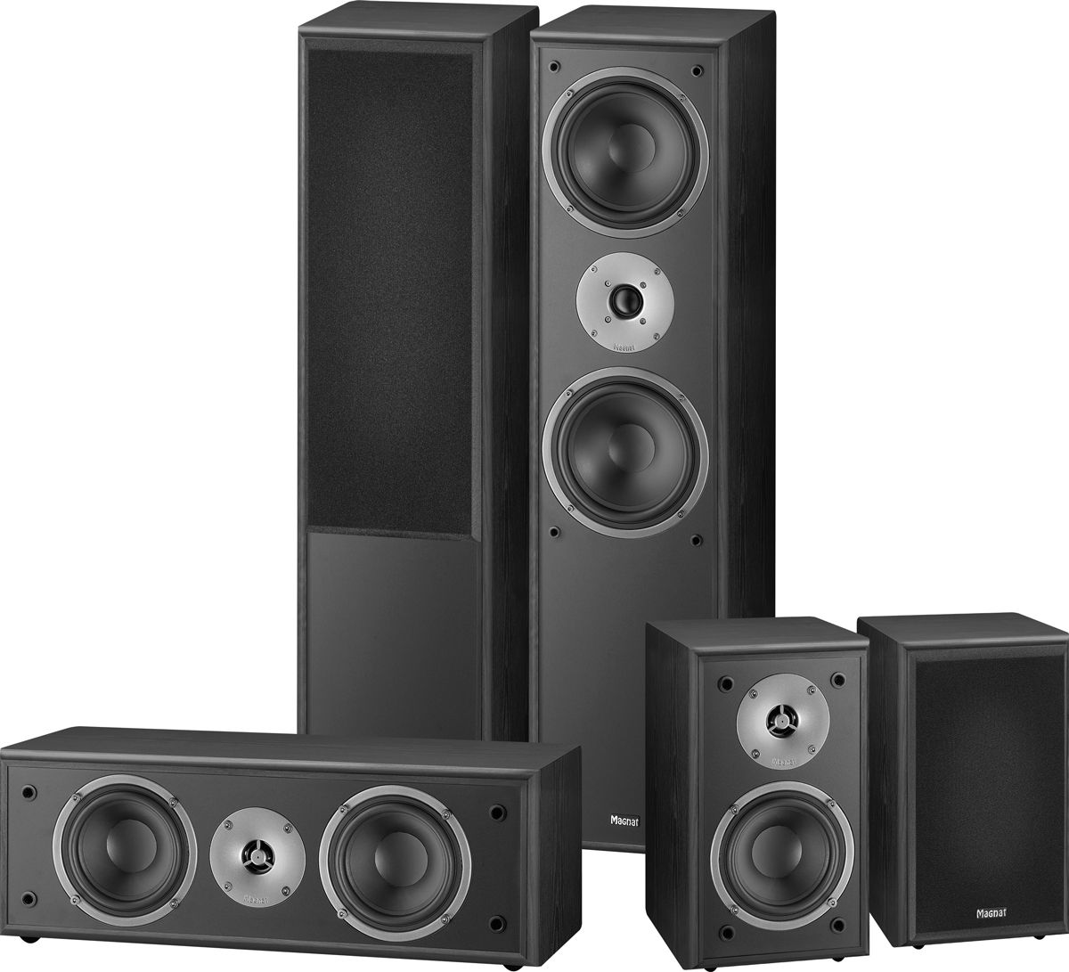 Packs d'enceintes grand spectacle Magnat Monitor Supreme 802 Noir HC 5.0