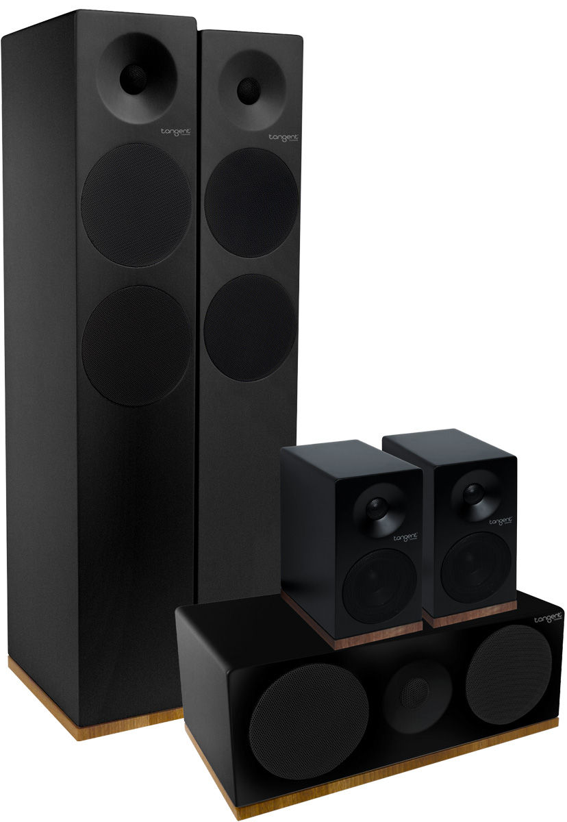 Packs d'enceintes grand spectacle Tangent Spectrum X6 HC Noir