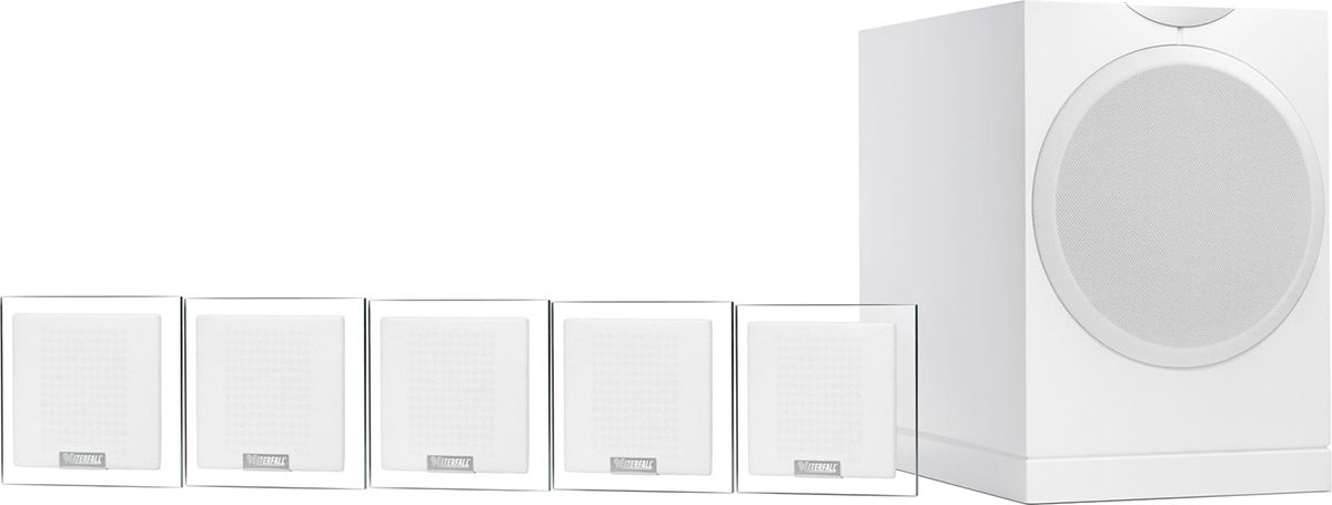 Packs d'enceintes compactes Waterfall Serio 5.1 Blanc