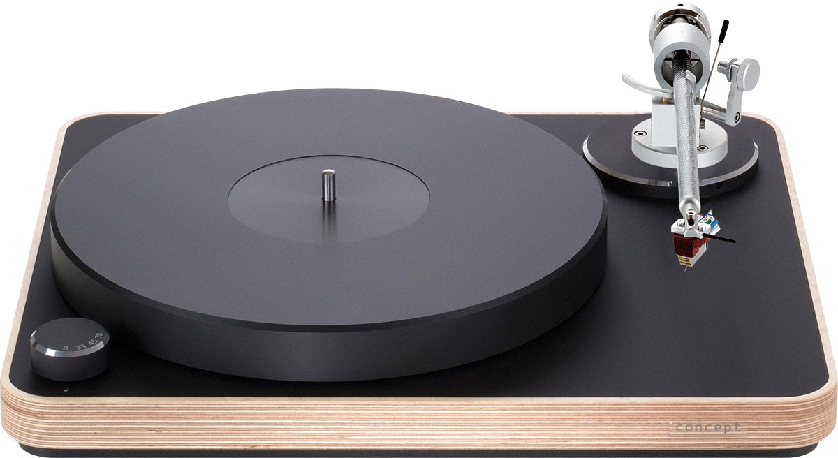Platines vinyle hi-fi Clearaudio Concept Pack Satisfy Kardan Wood MM