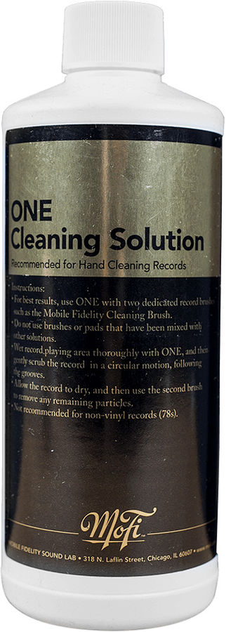 Entretien vinyle MoFi One Cleaning Solution