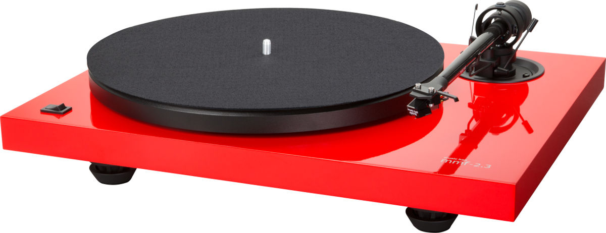 Platines vinyle hi-fi Music Hall MMF-2.3 Rouge laqué