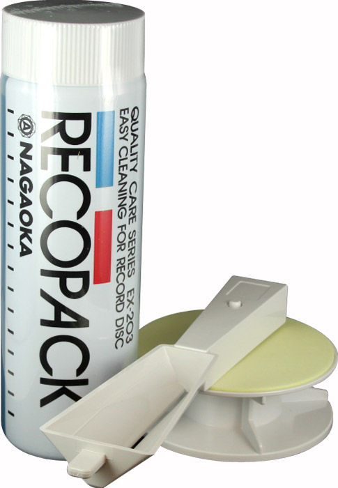 Entretien vinyle Nagaoka Nettoyant Recopack DC 203