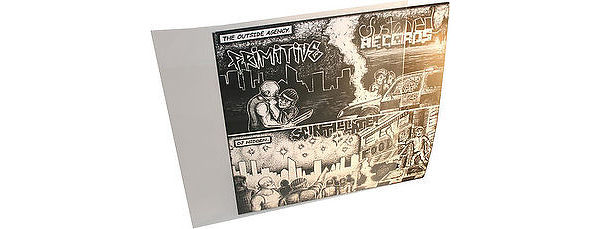 Pochettes vinyle PG Plastique 50 pochettes extérieures pour 78T