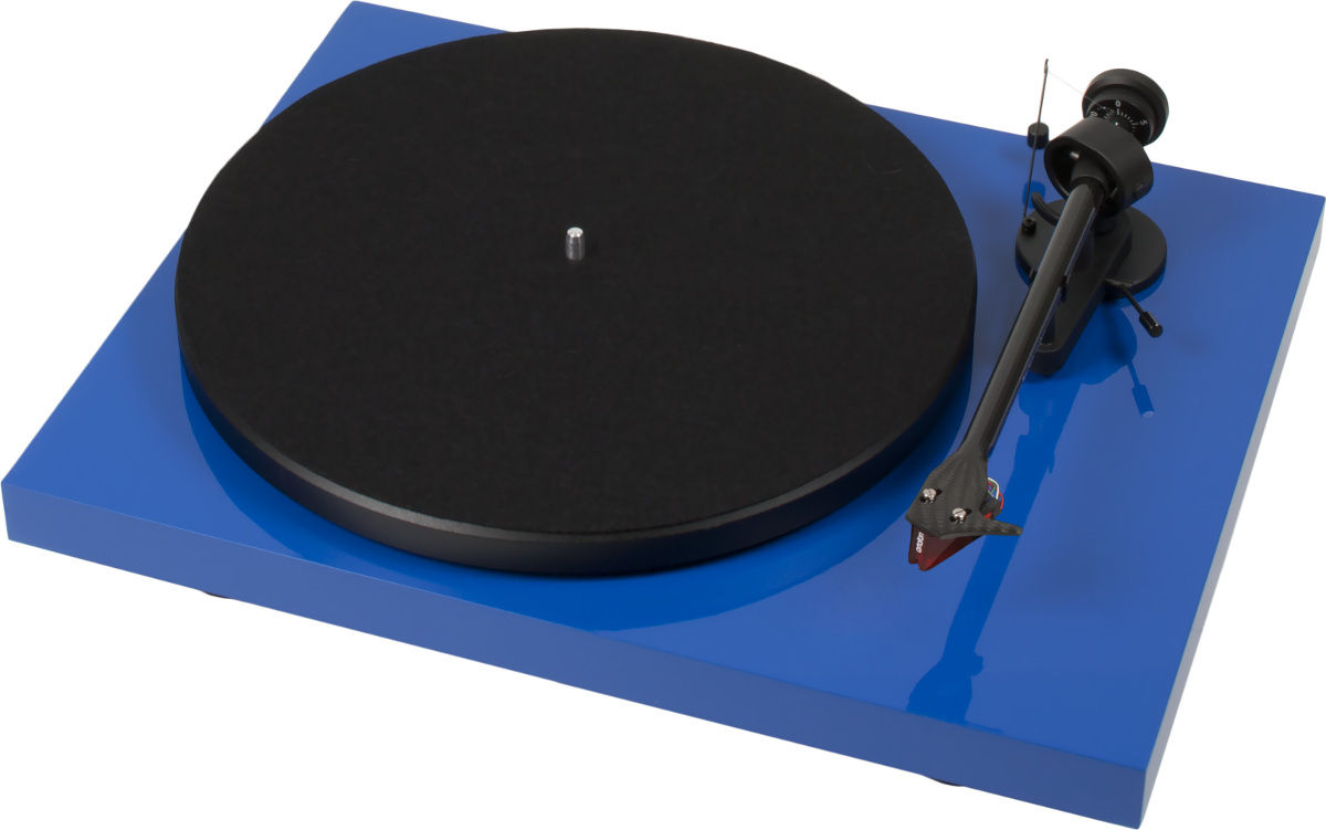 Platines vinyle hi-fi Pro-Ject Debut Carbon 2M Red Bleu laqué