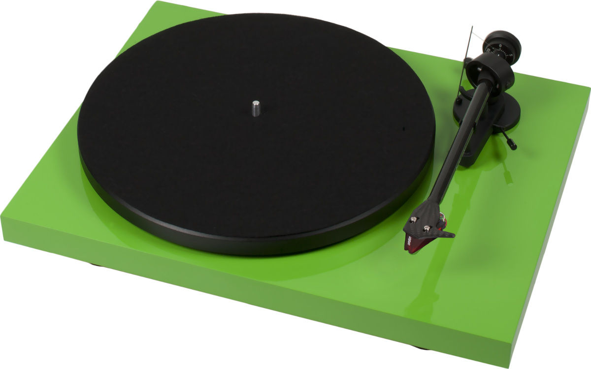 Platines vinyle hi-fi Pro-Ject Debut Carbon 2M Red Vert laqué