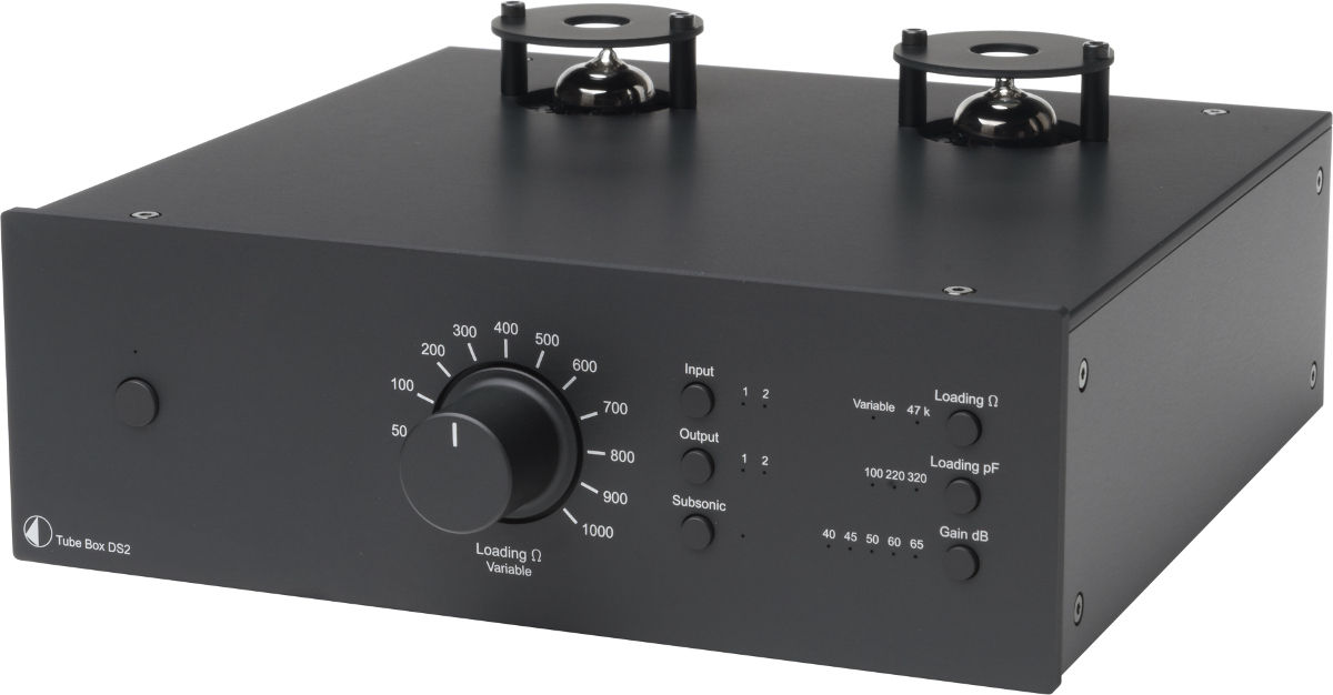 Préamplis phono Pro-Ject Tube Box DS2 Noir