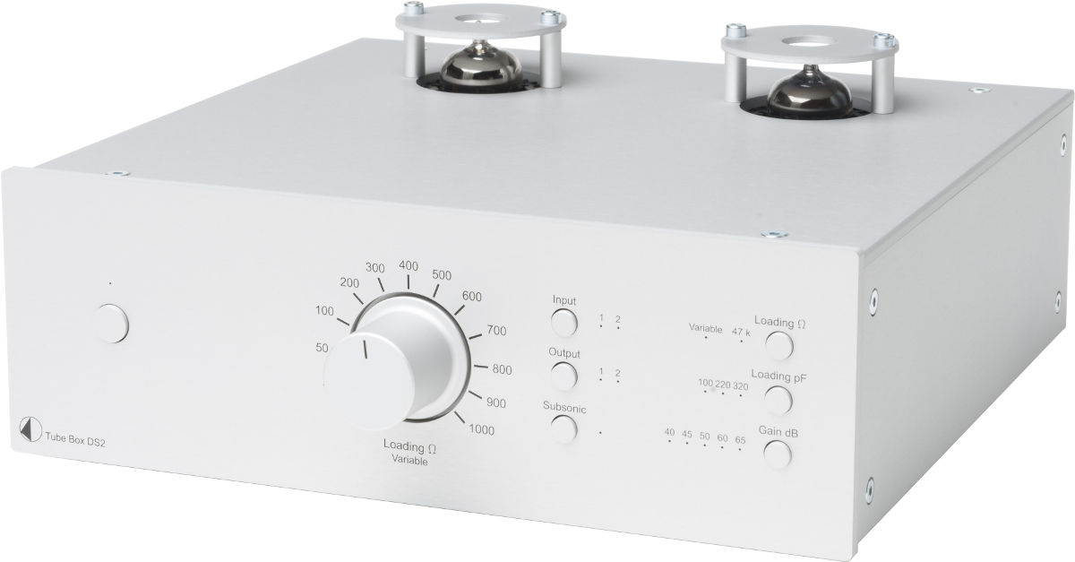 Préamplis phono Pro-Ject Tube Box DS2 Silver