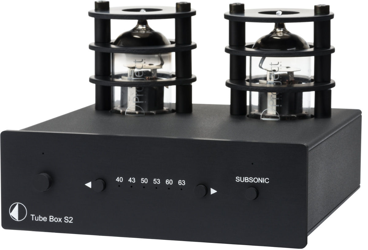Préamplis phono Pro-Ject Tube Box S2 Noir