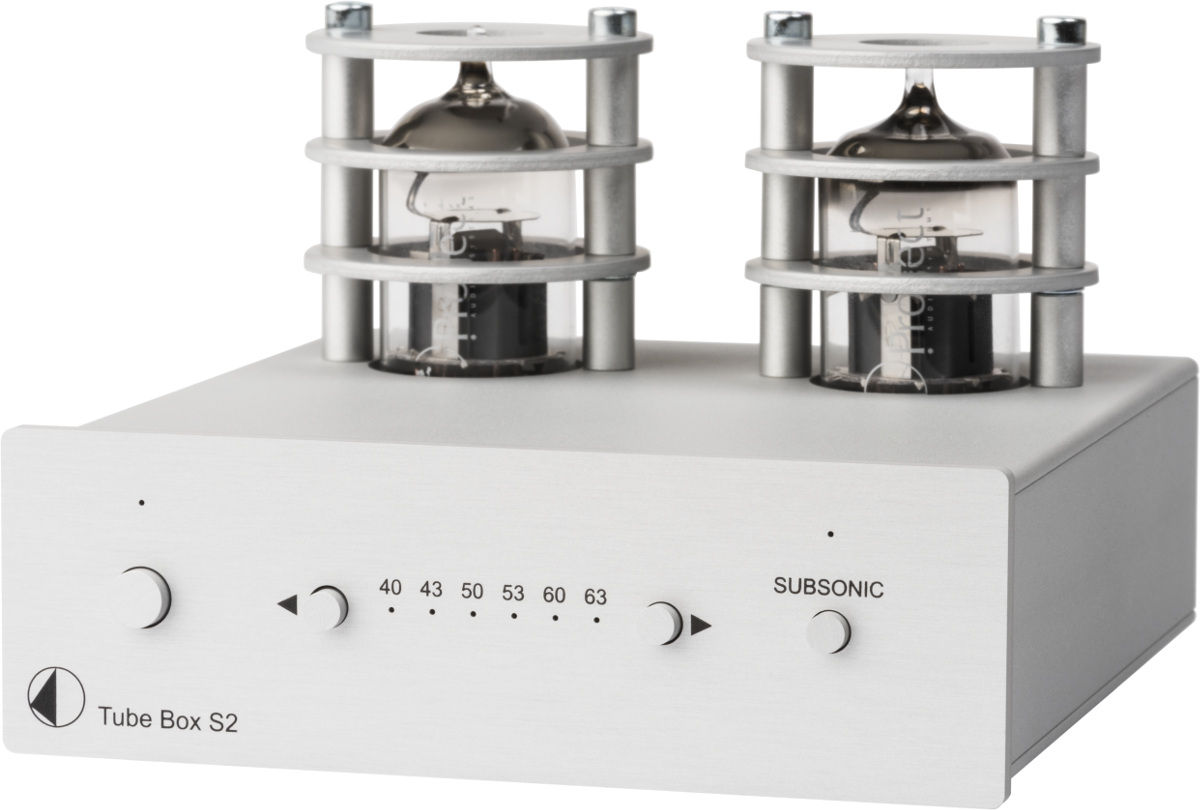 Préamplis phono Pro-Ject Tube Box S2 Silver